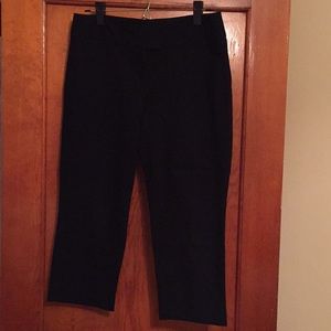 Black Capris from The Limited